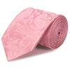 Classic Pink Paisley Silk Tie
