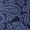 Blue Paisley Luxury Slim Silk Tie