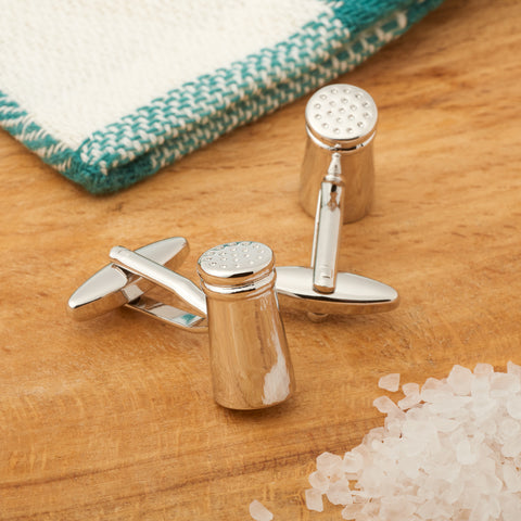 Salt and Pepper Cufflinks