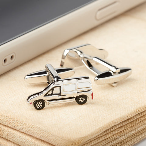 Silver Van Cufflinks