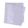 Pastel Lilac & White Thin Stripe Silk Handkerchief