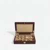 Windsor Chestnut Brown Cufflink Box