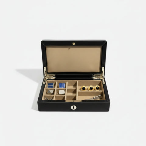 Windsor Black Cufflink Box