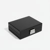 Black Lidded Mini Cufflink Box