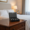 Black Lidded Mini Cufflink Box
