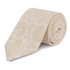 Classic Ivory Paisley Silk Tie