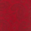 Classic Dark Red Paisley Silk Tie