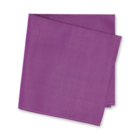 Magenta Woven Silk Handkerchief
