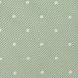 Yoghurt Green Polka Dot Silk Tie