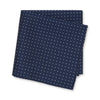 Navy Micro Spot Handkerchief