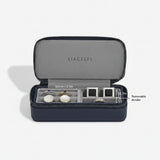 Zipped Travel Jewellery Box - Men's (Navy)