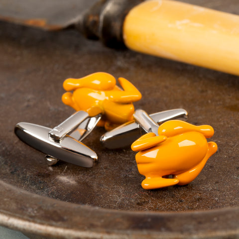 Roast Chicken Cufflinks