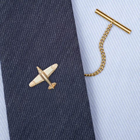 Gold 9ct Spitfire Tie Tack