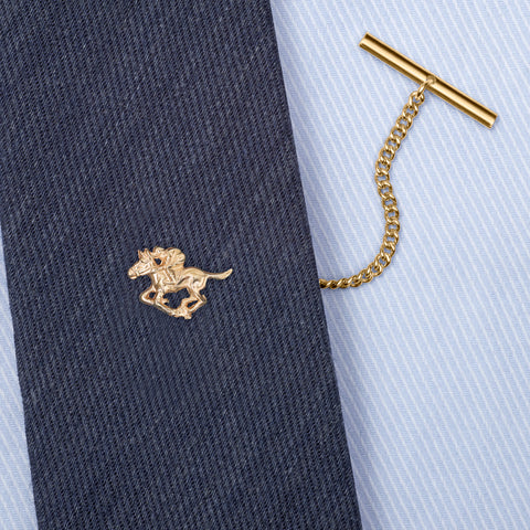 Gold 9ct Horse Racing Tie Tack