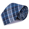 Blue Tartan Silk Tie