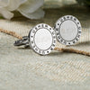 Personalised Usher Eternal Wedding Cufflinks