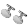 Sterling Silver Hand Engraved Cufflinks