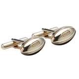 9ct Gold Rugby Ball Cufflinks