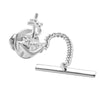 Sterling Silver Anchor Tie Tack