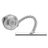 Sterling Silver Clay Pigeon Tie Tack