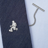 Sterling Silver Footballer Tie Tack