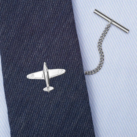 Sterling Silver Spitfire Tie Tack