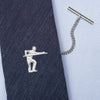 Sterling Silver Snooker Player Tie Tack