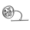 Sterling Silver Steering Wheel Tie Tack