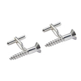 Sterling Silver Screw Cufflinks