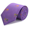 Jockey & Crop Lilac Woven Silk Tie