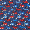Blue Whales Luxury Printed Silk Tie