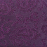 Classic Purple Paisley Silk Tie