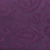 Classic Purple Paisley Silk Tie