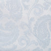 Classic Duck Egg Paisley Silk Tie