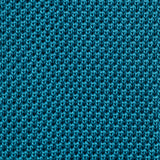 Turquoise Knitted Square Cut Silk Tie