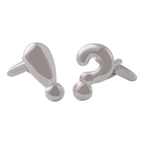 Question and Exclamation Mark Cufflinks