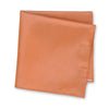 Plain Copper Silk Handkerchief