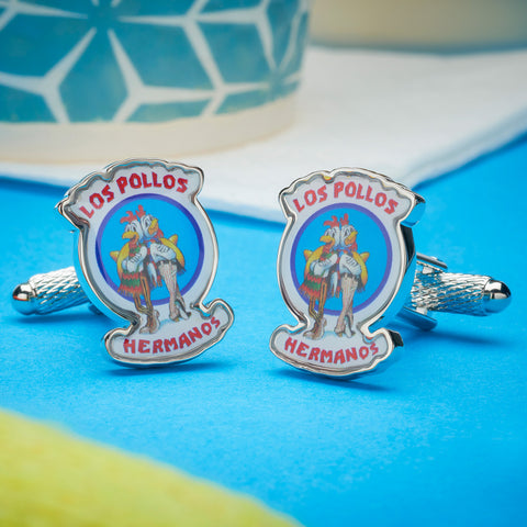 Los Pollos Hermanos Breaking Bad Cufflinks