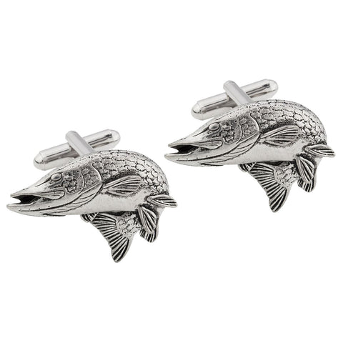 Turning Pike Pewter Cufflinks