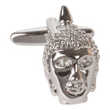 Silver Buddah Cufflinks