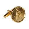 Gold Masonic Cufflinks