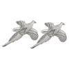 Pewter Flying Pheasant Cufflinks