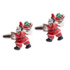 Father Christmas Present Sack Cufflinks