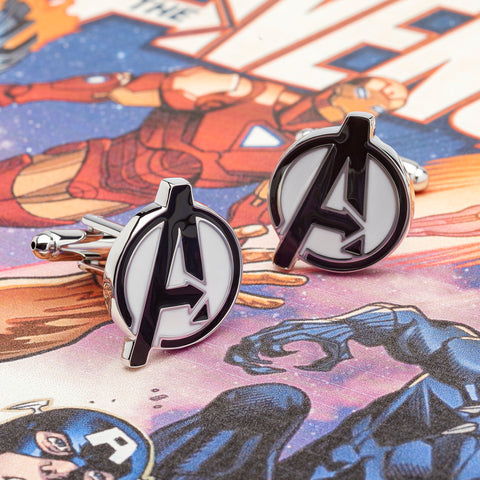 The Avengers Enamel Cufflinks