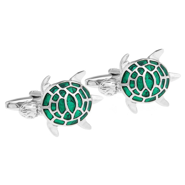 Simon Carter Darwin Turtle Cufflink