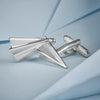 Paper Aeroplane Cufflinks