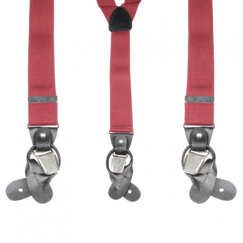 Wine Luxury Brace with Leather Straps