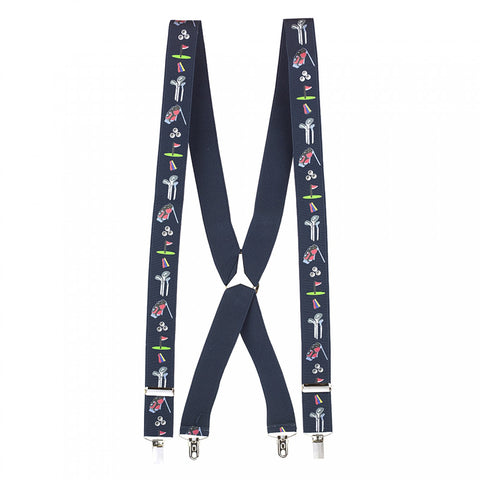 Navy Golf Braces