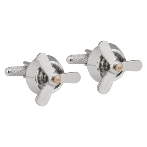 Rotating Propeller Cufflinks