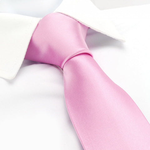 Plain Pink Tie